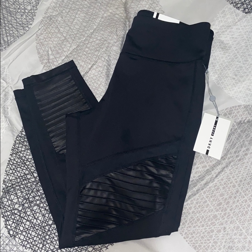 DKNY Moto Leggings